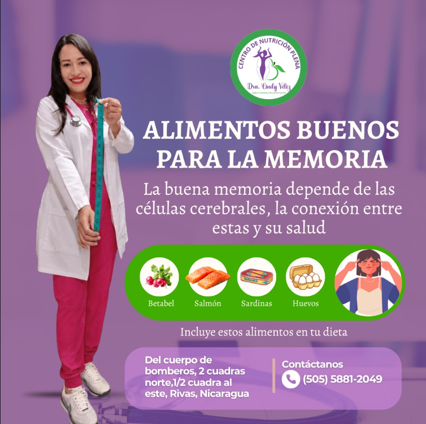 Alimentos buenos para la memoria - Educación alimentaria